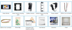 Factory Supply Outdoor Video <strong>Intercom</strong> <strong>Wired</strong> Door Phone With Night Vision And Waterproof Function Security Video Door Phone - Product Image 5