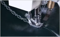 Nueva Máquina de Coser Honyu HY-550-1780B de Control Programable, Tipo Post Bed, Doble Aguja, Barra de Agujas Rotatoria y Triple Arrastre, en Venta