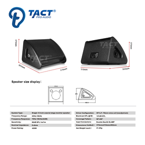 Loa giám sát chuyên nghiệp Neodymium 600W 12 inch chuyên nghiệp dành cho sân khấu - Product Image 2