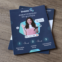 Services d'impression de flyers personnalisés Flyers brillants de haute qualité avec impression couleur pour la promotion des entreprises et la publicité événementielle