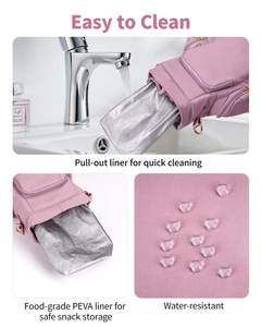 Free sample <b>Dog</b> Treat <b>Pouch</b> No Spill Clasp Custom Leather <b>Dog</b> Poop Dispenser Holder Treat Bag <b>Pouch</b> <b>Dog</b> Waste Bag Holder - Product Image 4