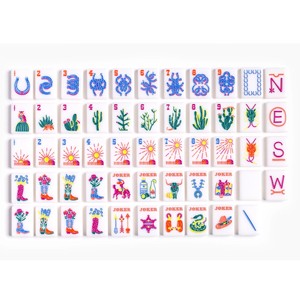 Jeu de Mahjong Américain Personnalisé à Quatre Couches, Tuiles Anti-décoloration, Mahjong de Divertissement Moderne Haut de Gamme en Acrylique - Product Image 1