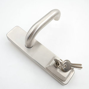 Cerradura de manija de puerta embellecedora de palanca de acero inoxidable 304 Nice Grip con certificado UL CE con llaves para dispositivo de salida de pánico - Product Image 4