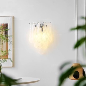 Lámpara de pared Pineapple de cristal LED E14 300x420mm para dormitorio, sala de estar, escalera - Product Image 3