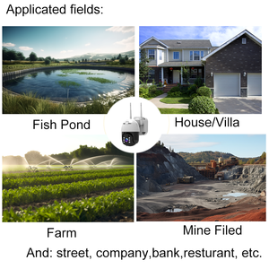 Kamera CCTV 4G Night Vision dengan Audio Dua Arah yang Lancar, Kualitas Tinggi, Grosir Pabrik, Deteksi Gerakan Humanoid PIR, Kamera Solar PTZ - Product Image 6