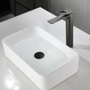 Di lusso migliore qualità in ottone alto lavabo caldo acqua fredda miscelatore rubinetto grigio di Design moderno stile di vendita diretta della fabbrica per uso domestico - Product Image 3