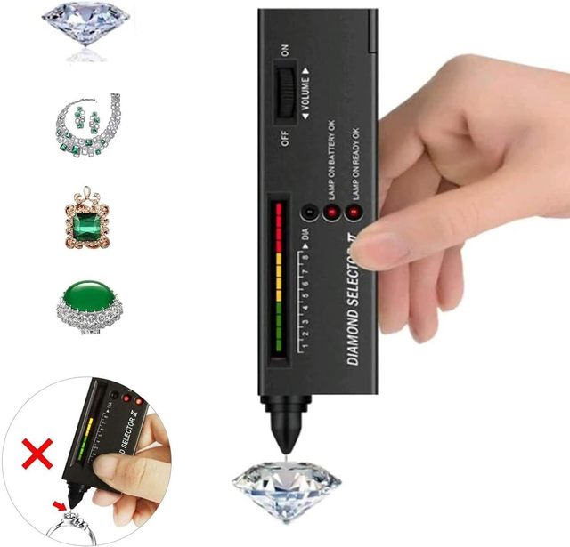 Hot Sale Jewelry Tool Equipment Gemstone Testing Pen Diamond Selector Diamond Tester Pen