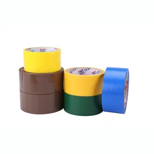 Bruine Opp Tape 3 Inch Tan Color Carton Afdichting Sterke Zelfklevende Acryl Bopp Zelfklevende Bruine Verpakkingstape Op Waterbasis