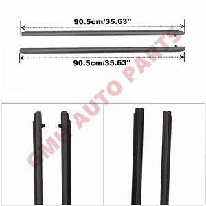 Set Karet Seal Pintu Mobil Luar Kiri & Kanan (2 Buah) Weatherstrip Baru untuk Mazda BT50 12-19 Generasi ke-2 Seri UP/UR - Product Image 3