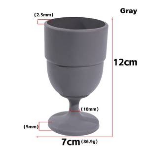 Chất Lượng Cao Silicone Gấp Cốc Và Cao Ly Có Thể Gập Lại Rượu Vang Đỏ Ly Và Bát Chậu Cốc Mục Tiêu Khán giả - Product Image 4