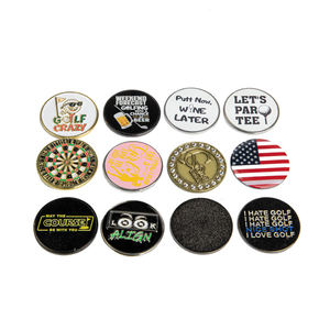 Marqueurs de balle de golf personnalisés colorés en gros, marqueurs de position de golf avec logo personnalisé, marqueurs magnétiques pour casquette de golf - Product Image 6