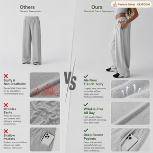 Pantalones de Estilo Personalizado para Mujer, Cintura Alta Elástica, Pierna Ancha, Pantalones Deportivos Largos, Pantalones Holgados de Trabajo para Mujer Alta - Product Image 2