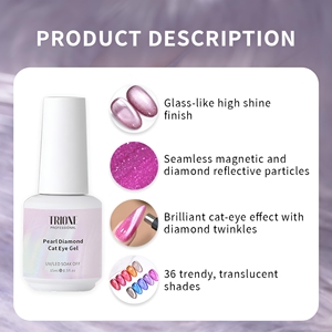 Esmalte de <span class=keywords><strong>Uñas</strong></span> Magnético OME Crystal Cat Eye Gel, Color Macaron Neón, con Cuentas de Vidrio, para Uso <span class=keywords><strong>en</strong></span> Salones de Belleza, Suministros para <span class=keywords><strong>Uñas</strong></span>, OEM/ODM - Product Image 5