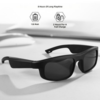 Vente directe usine Nouveaux M8 Pro Smart pour lunettes, lunettes de soleil à conduction osseuse, commande par bouton-poussoir, monture PC pour le cyclisme