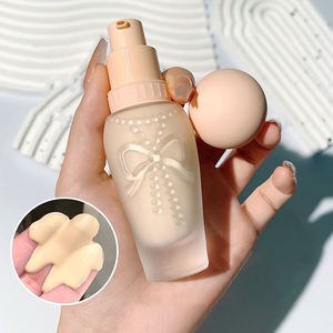 Vente chaude <span class=keywords><strong>pas</strong></span> <span class=keywords><strong>cher</strong></span> imperméable à l'eau sueur liquide fond de teint humidité correcteur papillon végétarisme fond de teint maquillage - Product Image 2