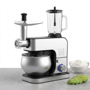 Lote al por mayor de batidoras de pie personalizadas de 1600W, 6 velocidades, tazón de 5L, motor de cobre, silenciosas y con cabezal inclinable para supermercados y grandes almacenes - Product Image 5