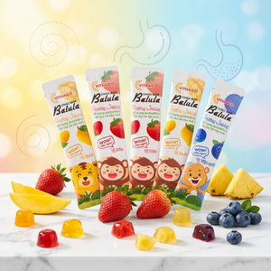 Gelée prébiotique aux fruits assortis 800g |   Collation saine pour enfants à l'ananas et aux myrtilles, Offres à marge élevée, ODM - Product Image 1