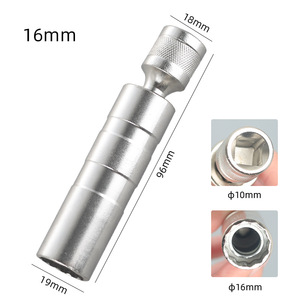 14mm 16mm Reversible Magnetic Plug <b>Socket</b> Wrench Set Steel <b>Universal</b> Joint Plug <b>Socket</b> for Automotive Repair - Product Image 4