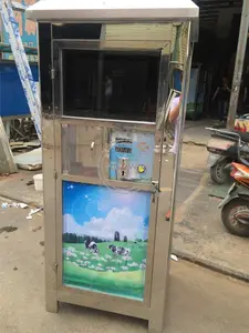 2022 सिक्का संचालित वाणिज्यिक ताजा दूध वेंडिंग मशीन ताजा दूध मशीन बिक्री के लिए