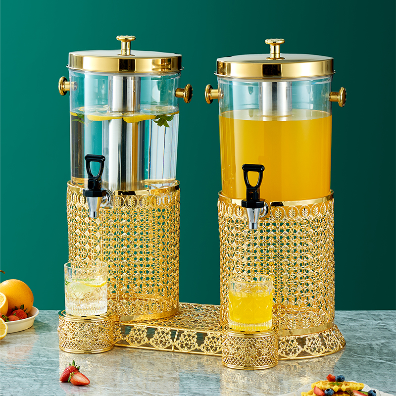 Style Setter Glass Beverage Dispenser With Stand (Set Of 3), 1.5 Gallon Glass Beverage Dispenser With Stand & Spigot, Party Drink Dispenser For Lemonade, Punch, Water, Juice Dispenser For Parties - View #2