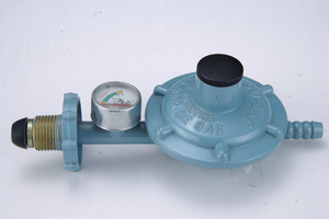 Regulador Ajustable Peakgas con Manómetro, Color Verde/Azul, Industrial JYT-0.6A, Aleación de Zinc/Aluminio, Estándar Estilo Africano - Product Image 3