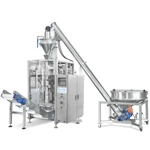 Automatic Vertical Form Fill Seal Deodorant Flour Spices Fertilizer Washing Powder Filling Packing Machine