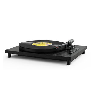 Lecteur de disques vinyle Audmic TB-009 <span class=keywords><strong>pour</strong></span> téléphone portable, tourne-disque Bluetooth tout-en-un, lecteur simple vinyle DVD/<span class=keywords><strong>TV</strong></span> <span class=keywords><strong>pour</strong></span> les fêtes - Product Image 1