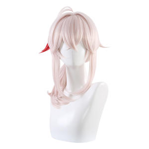 Perruque Cosplay réaliste pour Genshin Impact Inazuma City Anime Touya perruque synthétique en fibre haute température brun clair pour petit - Product Image 6