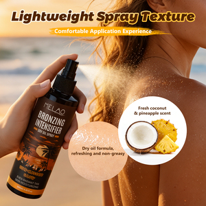 Spray Acelerador <span class=keywords><strong>de</strong></span> <span class=keywords><strong>Bronceado</strong></span> ODM, Potenciador <span class=keywords><strong>de</strong></span> <span class=keywords><strong>Melanina</strong></span> con Aceite Natural <span class=keywords><strong>de</strong></span> Zanahoria, <span class=keywords><strong>Bronceado</strong></span> Rápido y Oscuro para Exteriores y Camas Solares, Aceite Bronceador - Product Image 2