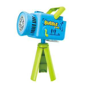 Cámara de Burbujas de Juguete para Niños con Rotación de 360 Grados °   Juguete de Burbujas Automático con <span class=keywords><strong>Base</strong></span> Giratoria, Luces LED y Música, Juguete de Verano para Niños al Aire Libre - Product Image 2