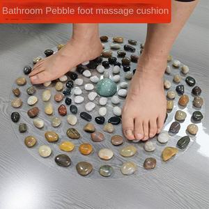 Badkamer/woonkamer voetmassagepad Natuurlijke kiezelsteen voetmassagepad Buiten voetpad Stap op kiezelsteenweg drukplaat - Product Image 6