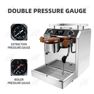 Machine à café expresso professionnelle ITOP en acier inoxydable à double chaudière, Cafetera De Expreso, prix de gros usine - Product Image 4