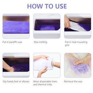 Chauffe-cire électronique à paraffine grande capacité 5000 ml à température précise pour salon de beauté, marque distributeur - Product Image 6