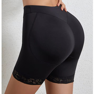 Culottes sculptantes sans couture pour femmes, sous-vêtements de contrôle du ventre, short sculptant sans couture, coussinets amovibles pour les hanches et les fesses - Product Image 3