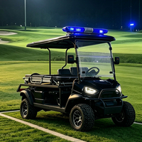 Chariot de golf électrique personnalisé avec logo sur mesure, marque privée, pour hôtel, premiers secours, médical, avec brancard
