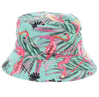 Sombrero de Pescador con Estampado de Panda Personalizado, Gorra de Algodón con Logotipo Bordado de Dibujos Animados, Gorra Reversible y Transpirable para Niños, para Campamento y Actividades al Aire Libre