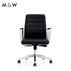 Französischer Stil Design Kommerzieller Echtleder Bürostuhl Direktor Chefsessel Drehbarer Bürostuhl - Product Image 6