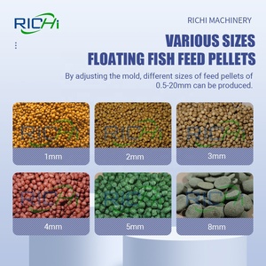 Extrusora <span class=keywords><strong>de</strong></span> pellets <span class=keywords><strong>de</strong></span> alimentación para peces <span class=keywords><strong>de</strong></span> trucha industrial RICHI, alimentación para peces, trucha, pescado en venta - Product Image 2
