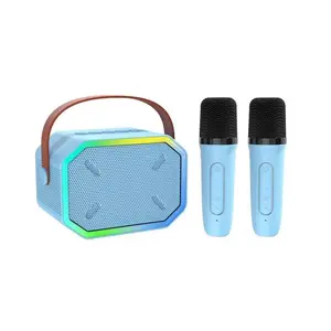 K12 Système de haut-parleurs portable 5.3 PA pour machine de karaoké avec 1-2 microphones sans fil