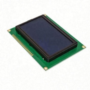 Màn hình màu xanh LCD12864 Hiển thị màn hình <span class=keywords><strong>LCD</strong></span> với Trung Quốc nhân vật thư viện với đèn nền 12864-5V - Product Image 1