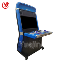 Máquina Arcade Yuejin Tekken 7 Retro, Gabinete Metálico para Videojuegos de Lucha, Estilo Vewlix Street Fighter