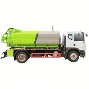 Camion de nettoyage haute pression diesel Dongfeng 4x2 de Chine avec réservoir de 8000 L et norme d'émission Euro 6 pour le dragage des canalisations et des égouts - Product Image 1