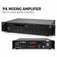 Amplificateur de mixage PA professionnel avec radio numérique USB et contrôle multi-zones pour systèmes BGM