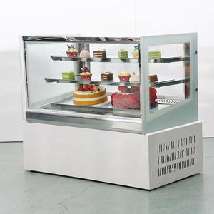 Caisse Deli portable en verre incurvé pour réfrigérateur, <span class=keywords><strong>frigo</strong></span> avec affichage de fruits - Product Image 2