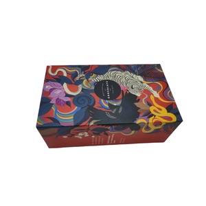 กล่องช็อคโกแลตคราฟท์เกรดสูงเป็นมิตรกับสิ่งแวดล้อมกระดาษแข็งรีไซเคิลที่แข็งแรงพิมพ์ลายที่น่าอัศจรรย์ลิ้นชักเลื่อนสำหรับเฉลิมฉลองอาหาร - Product Image 3