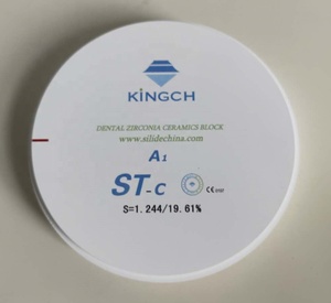 Khối Zirconia Nha Khoa <span class=keywords><strong>Kingch</strong></span> Cho Hệ Thống Mở Máy Phay Roland - Product Image 2