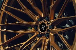 Ruedas de camión forjadas HT 20-24 pulgadas bronce cóncavo profundo 5 6 8 Lug Custom Offset Monoblock 6061-T6 para Jeep Wrangler JK JL JT SUV - Product Image 4