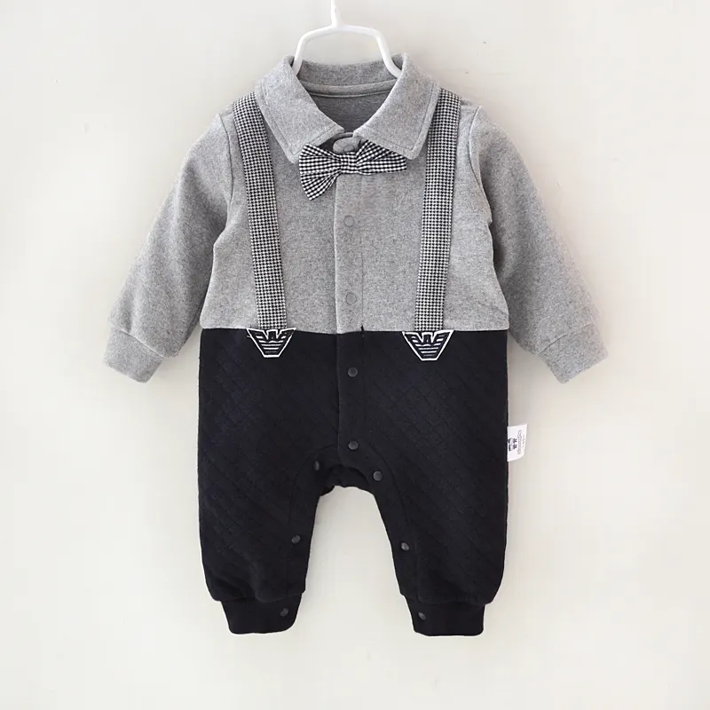 Factory Direct European Gentleman Style Baby Boys' kleidung, herbst langarm 0-12 Months baby junge tücher