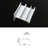 Production sur mesure de profilés en aluminium 6063 pour fenêtres et portes en Ugande, extrusion ronde, fabricant sur mesure