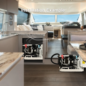 Gree du thuyền biển điều hòa không khí khép kín 12000BTU condizionatore mỗi Barca mới động cơ tàu/Tàu Máy làm lạnh không khí - Product Image 6